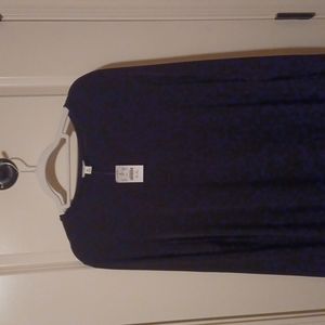 Black, long sleeve J.crew dress.